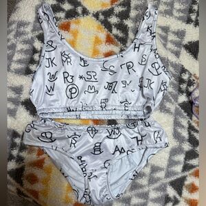 Western White Bikini